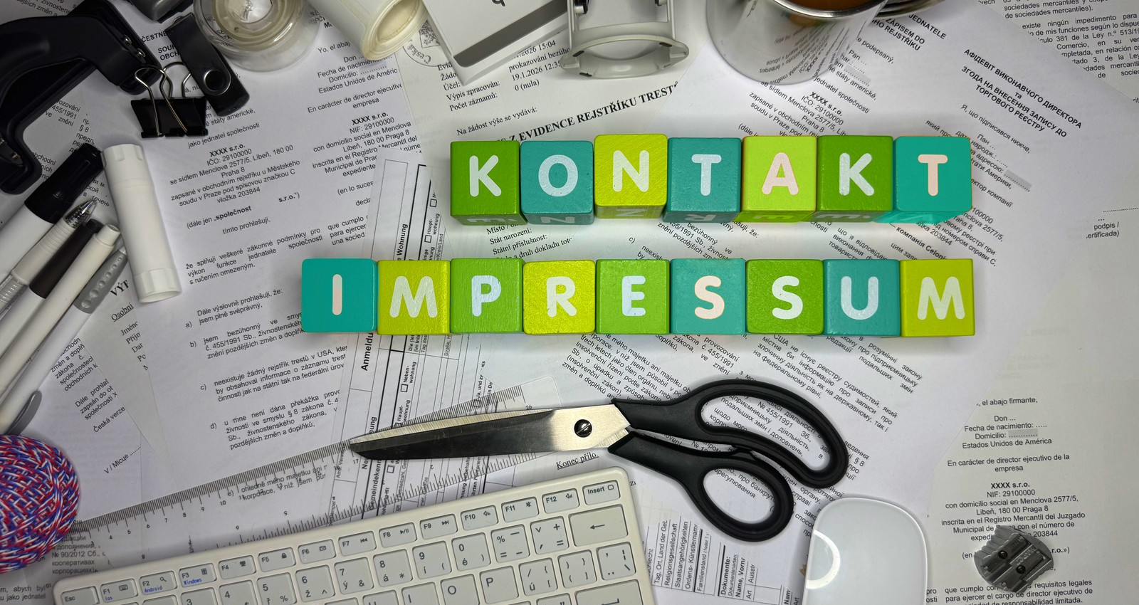 Traducciones juradas - Kontakt - Impressum